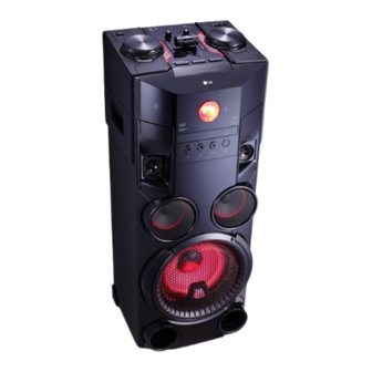 LG OM7560 Simple Manual