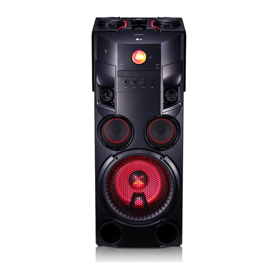 LG OM7560 Simple Manual