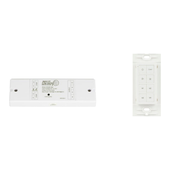 Task Lighting T-C-RGB180 Installation Manual