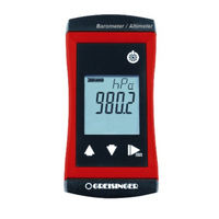GREISINGER G 1110 Quick Reference Manual