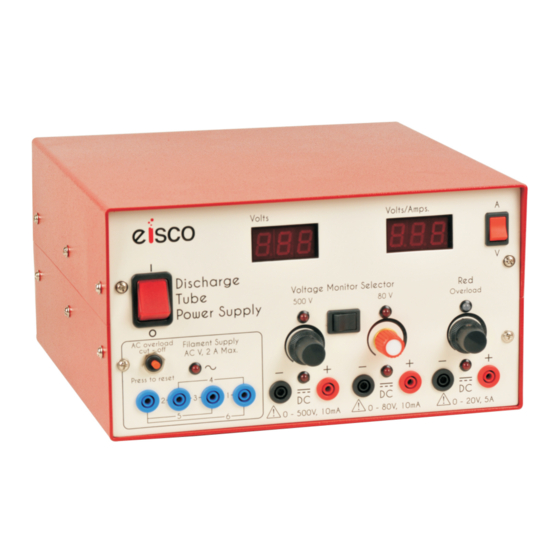 Eisco ESRDS1337 Instruction Manual