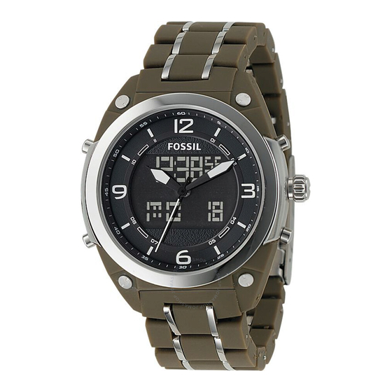Fossil BQ9383 Supplementary Manual