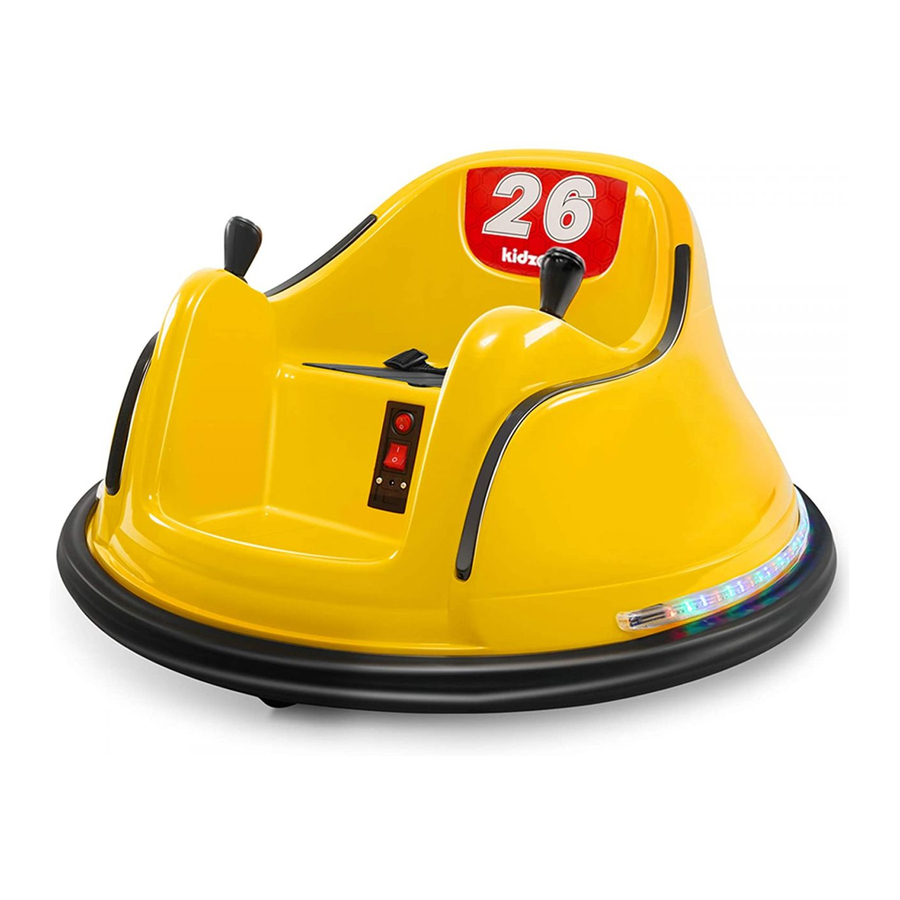 KidZone Bumper Car Manual | ManualsLib