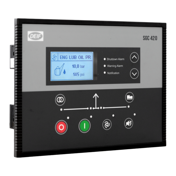 Deif SGC 420 User Manual