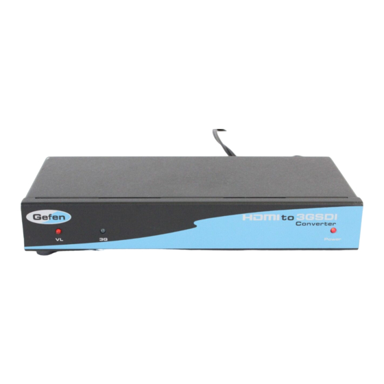 Gefen GEF-HDMI1.3-2-3GSDI User Manual