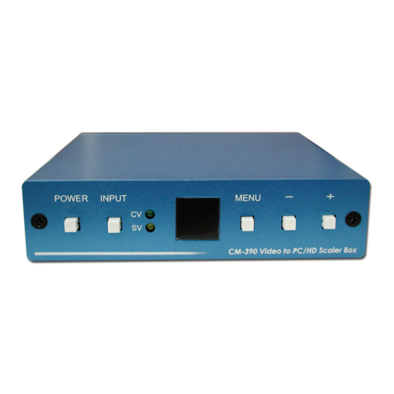 Cypress CM-390 Operation Manual