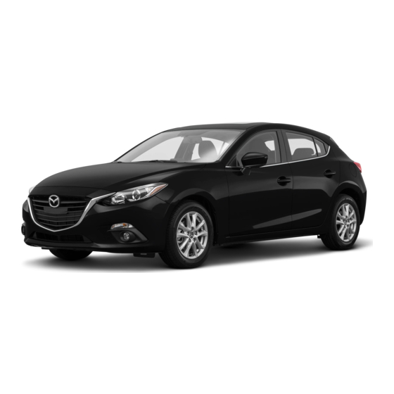 Mazda 3 2016 Manuals