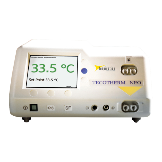 Inspiration Tecotherm Neo Quick Setup Manual