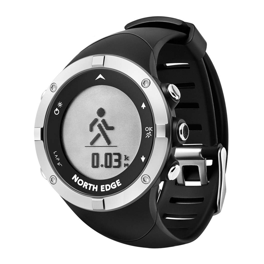 North Edge X-TREK GPS Smartwatch Manuals