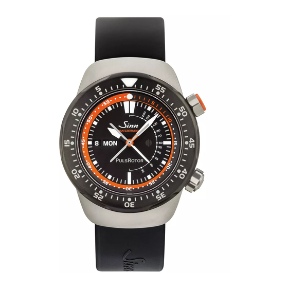 Sinn EZM 12 Manual