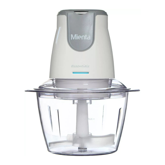 Mienta ESSENTIALS CH23101A Instruction Manual