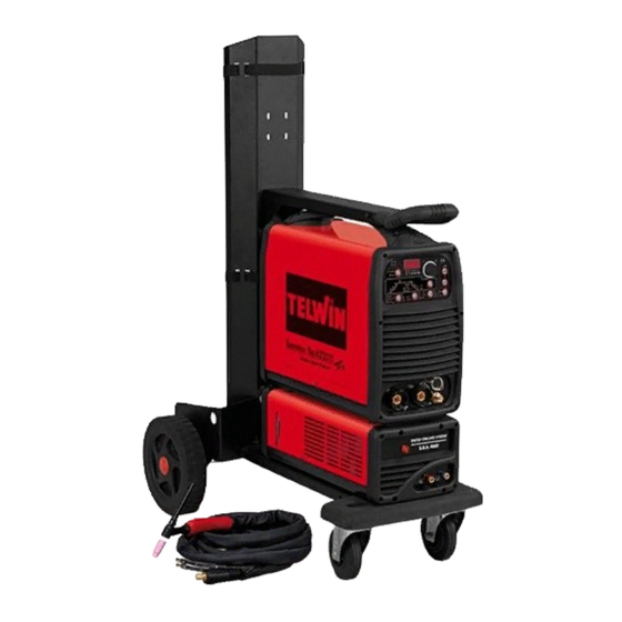 Telwin SUPERIOR TIG 421 DC-HF/LIFT 400V AQUA Instruction Manual