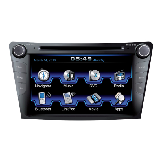 ESX VISION NAVICEIVER VN710 HY-i40-DAB Owner's Manual