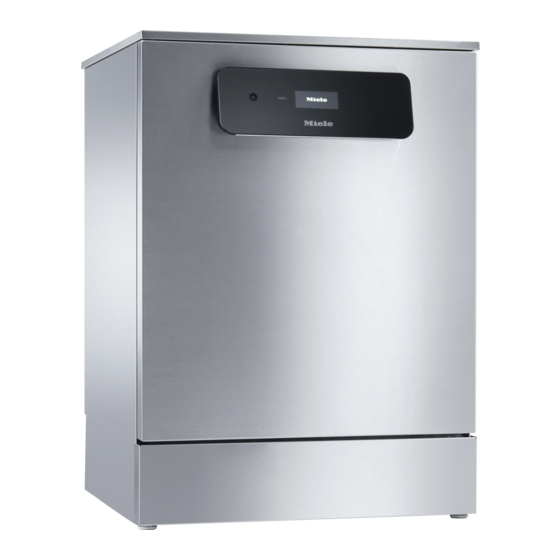 Miele PFD 400 Operating Instructions Manual