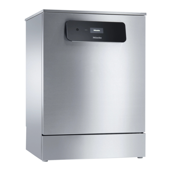 Miele PFD 400 Operating Instructions Manual