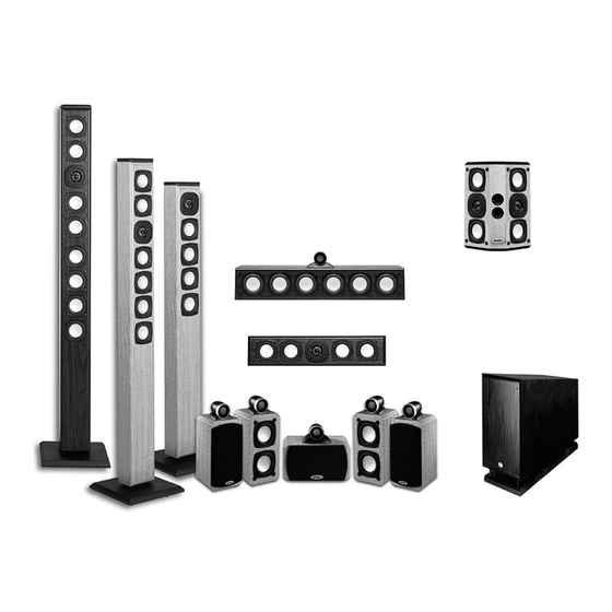 Crystal Acoustics System Series Operating Instructions Manual