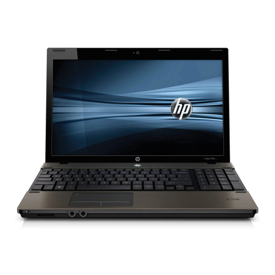 HP ProBook 4525s - Notebook PC User Manual