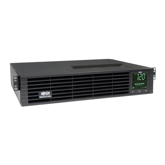 Tripp Lite SMART1500RMXL2UA Owner's Manual