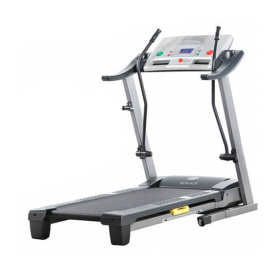 Gold gym trainer discount 550 treadmill manual