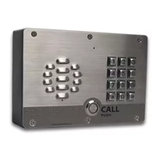 CyberData V3 Keypad Quick Start Manual