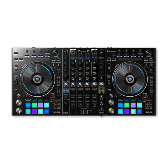 Pioneer DDJ-RZ Manuals