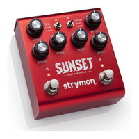 Strymon sunset User Manual
