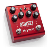 Strymon sunset Quick Start Manual