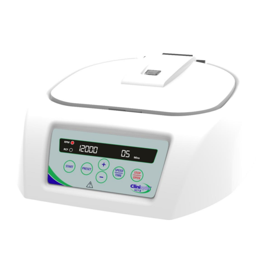 Woodley Clinispin HCT II User Manual