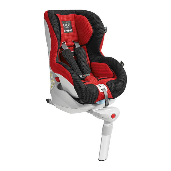 Brevi AXO Isofix Instructions For Use Manual
