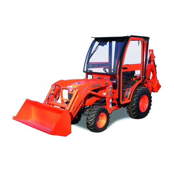 Kubota B2320 Series Manual