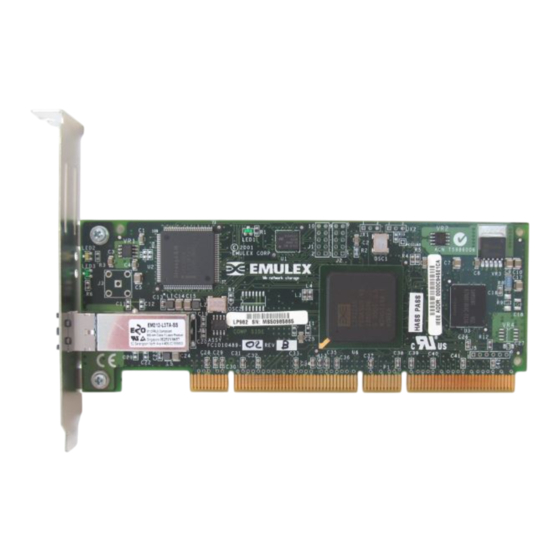 Emulex LP982 Installation And Reference Manual