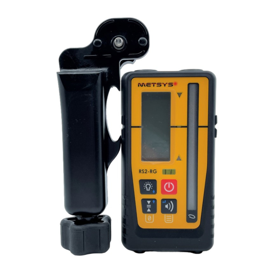 Metsys RS2-RG Manual