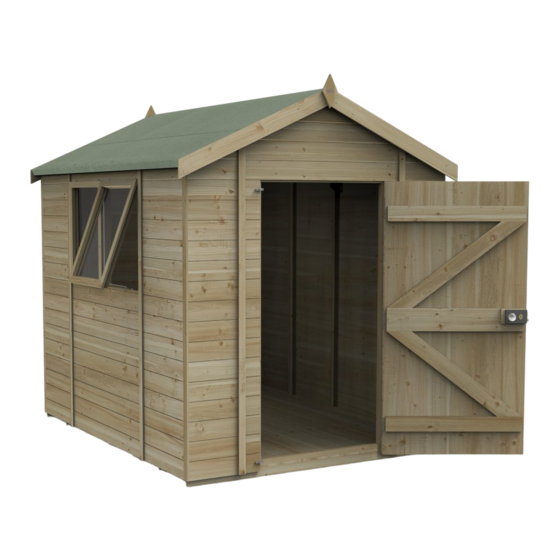Forest Timberdale Tongue & Groove Instructions Manual