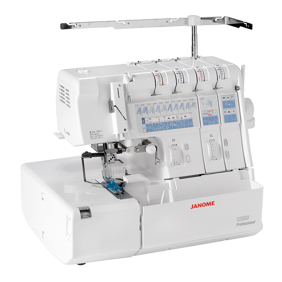 Janome 1200D Professional Manual