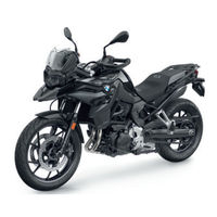 BMW Motorrad F 800 GS 2023 Rider's Manual