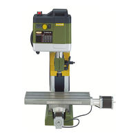 Proxxon FF 500/BL/CNC-ready Operating Instructions Manual