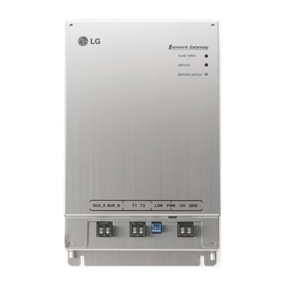 LG V-NET ACS PQNFB16A1 Installation & Owner's Manual