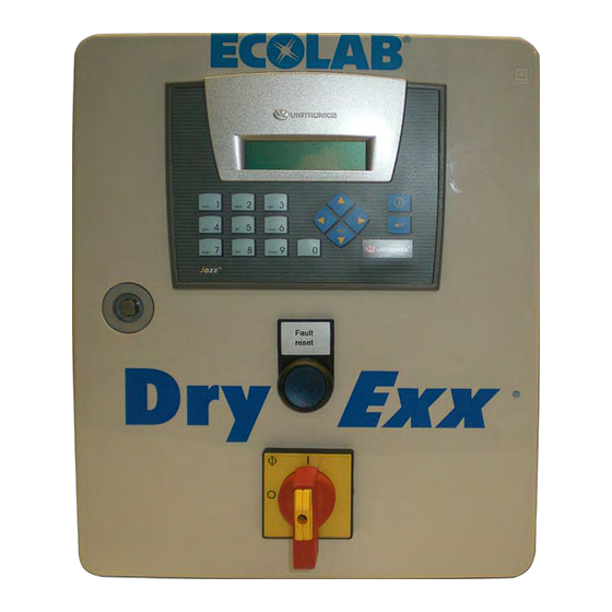 Ecolab DryExx Small Operating Instructions Manual