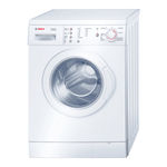 Bosch washing machine Instructions Manualnual