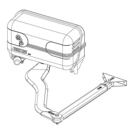 fadini APROLI 280 Batt Instruction Manual