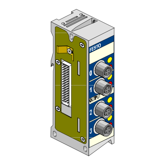 Festo VIGE-03-FB Series Supplementary Description