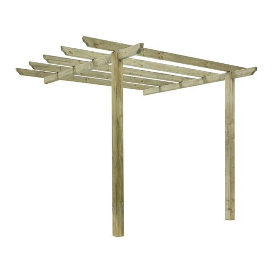 Grange TRADITIONAL PATIO PERGOLA Assembly Instructions