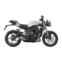 Triumph Street Triple S Owner's Handbook Manual