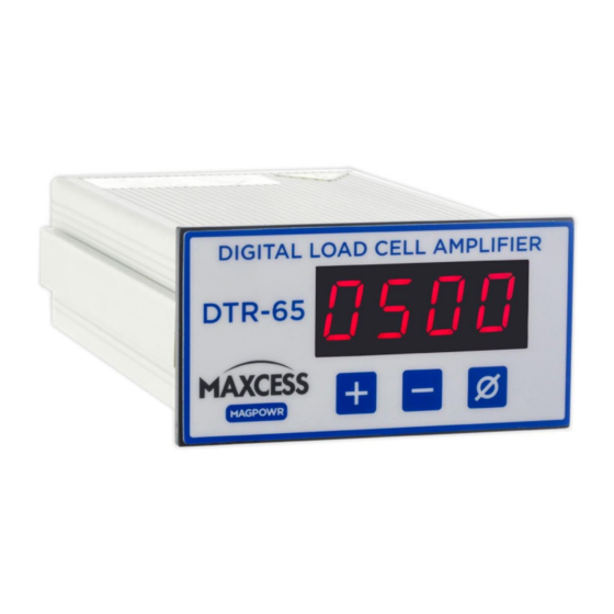 Maxcess MAGPOWR DTR-65 Installation And User Manual