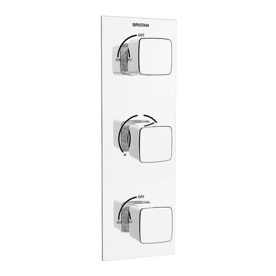 Bristan COB SHC3STP C (D9) Installation Instructions & User Manual