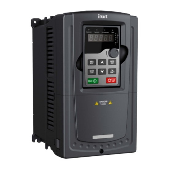 INVT Goodrive 310-UL Series Operation Manual