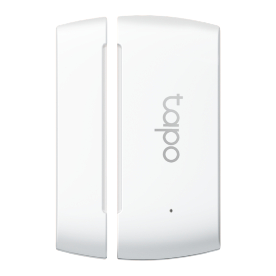 TP-Link Tapo Smart Contact Sensor Manuals