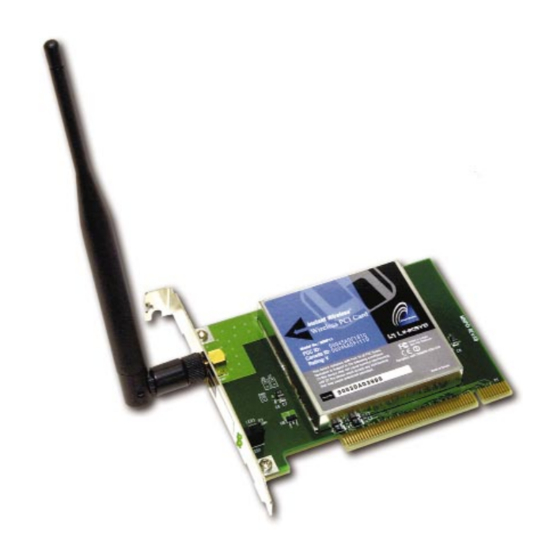 Linksys WMP11 ver. 2.7 Quick Installation