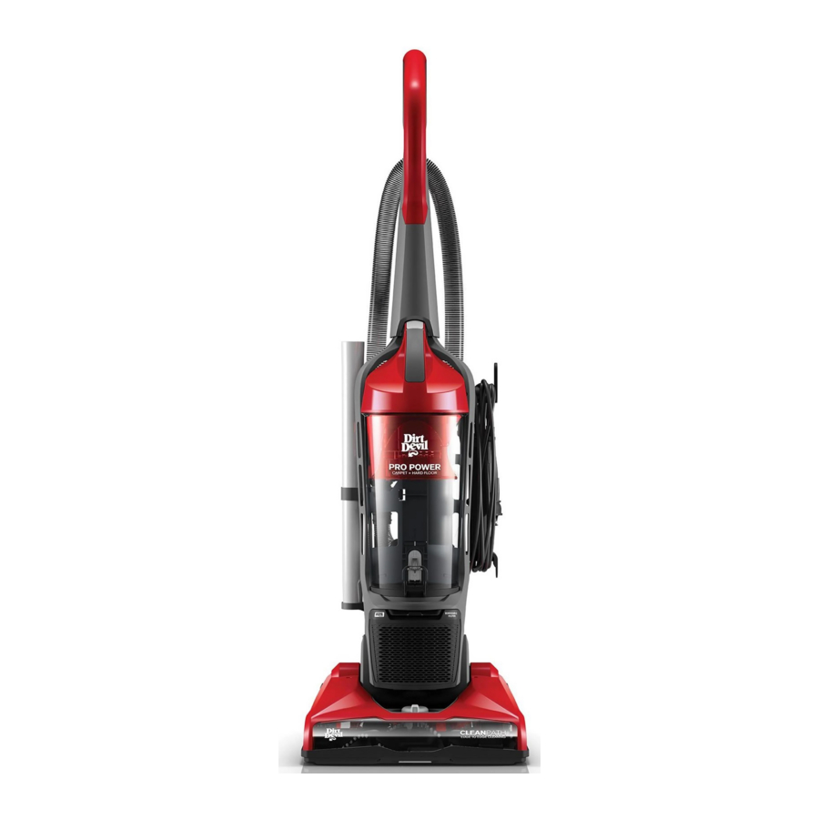 Dirt Devil Carpet + Hard Floor Cyclonic Upright Manual