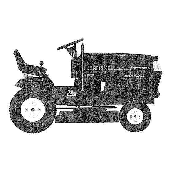 Craftsman EZ3 917.258872 Owner's Manual